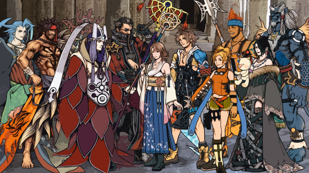 Elenco de personajes ffx